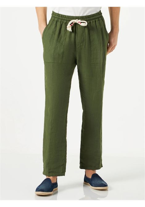 Pantalone in lino MC2 Saint Barth MC2  SAINT BARTH | Pantaloni | CAA0001/00513D52